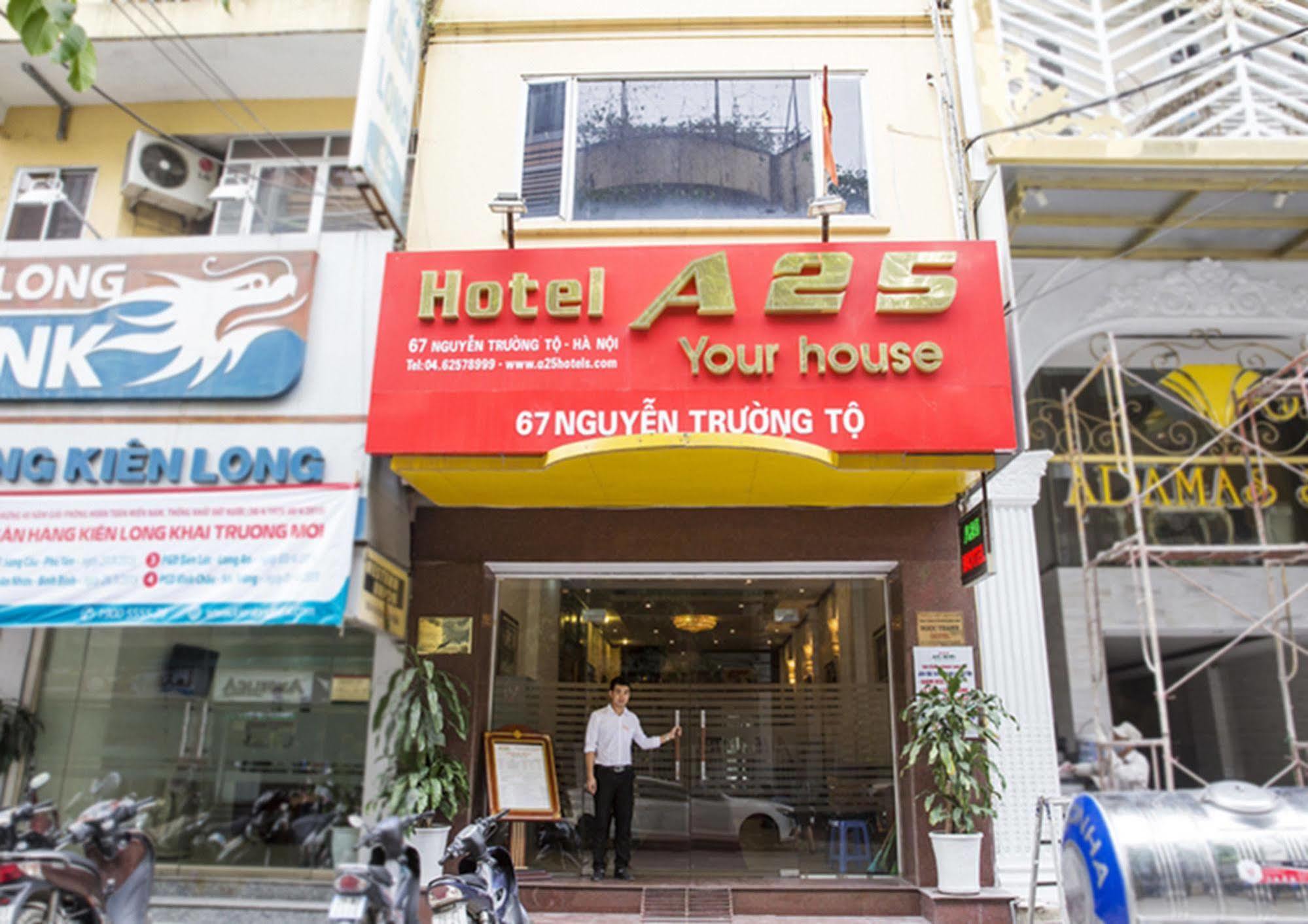 Khách sạn A25 - 67 Nguyễn Trường Tộ Hà Nội Ngoại thất bức ảnh